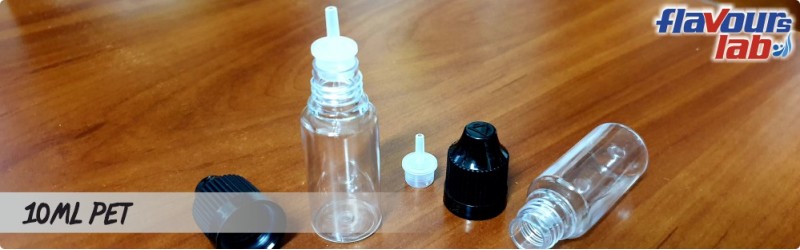 10ml PET Clear Bottle